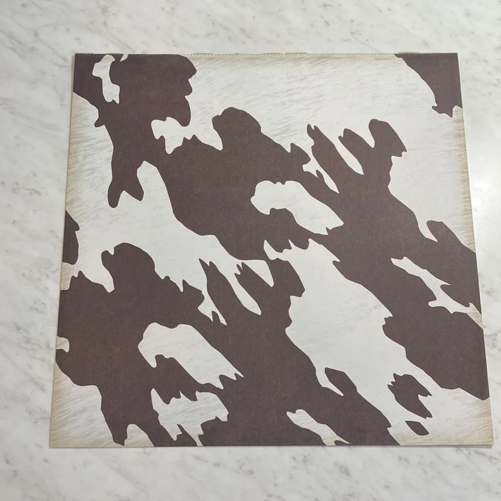 Tan Orange Animal Print 12x12 Scrapbook Paper 15 Sheets